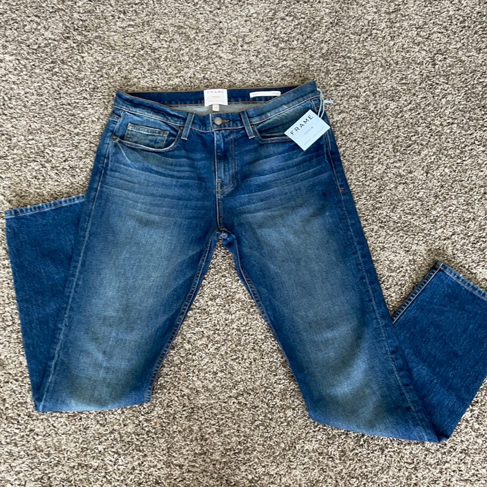 Frame jeans.